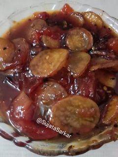 টমেটো রাঙা আলুর চাটনি(tomato ranga alur chatni recipe in bengali) রেসিপির প্রধান ছবি
