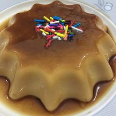 A picture of Caramel pudding.