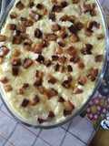 Mandioquinha gratinada do meu irmão