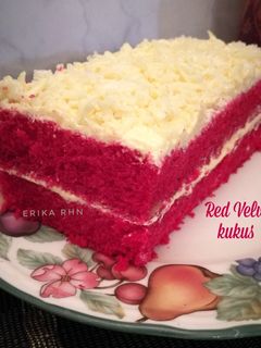 Foto resep Kue Red Velvet Kukus