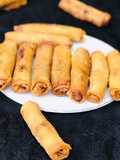 Spring rolls me sauki 👌