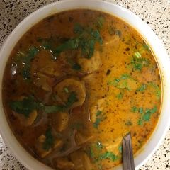 A picture of Gatte ki sabji.