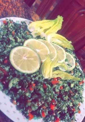 صورة لوصفة التبولة