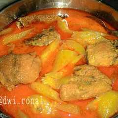 รูปของ Gulai mentimun+tongkol
