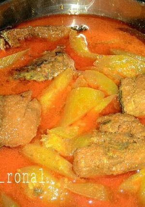 Foto resep Gulai mentimun+tongkol