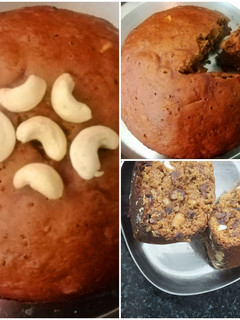 ஃப்ரூட் வால்நட் கேக் (Fruit walnut cake recipe in tamil) செய்முறை முக்கிய புகைப்படம்