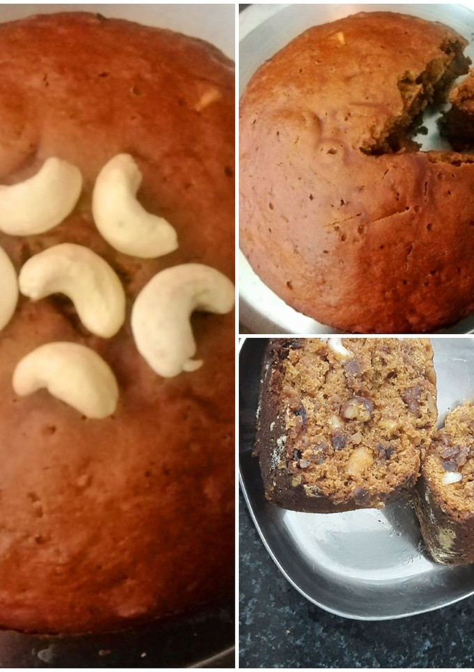 ஃப்ரூட் வால்நட் கேக் (Fruit walnut cake recipe in tamil) செய்முறை முக்கிய புகைப்படம்