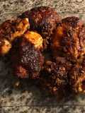 Pollo estilo KFC con BBQ