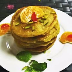 A picture of Orange Malpua.