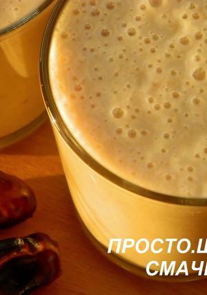 Фото Банановый смузи с кефиром #кулинарныймарафон.
