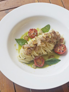Foto resep Basil Chicken Pasta