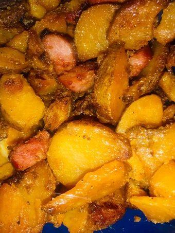 Recipe Spicy Fried potatoes and sausage the Perfect Makes you drool