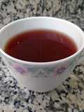 Infusión de té verde y moras