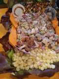 Ceviche Mixto Peruano Familiar