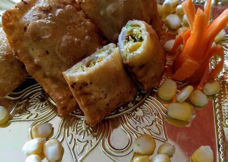Steps to Prepare Homemade Cheesy corn squares