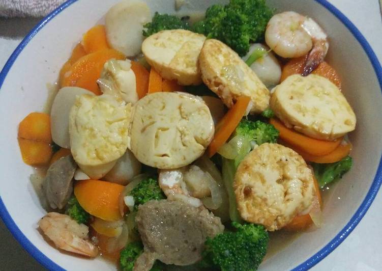 Cara Gampang Membuat Sapo Tahu Brokoli Udang Anti Gagal