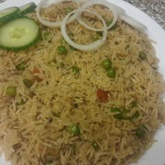 Matar pulao recipe A picture of Matar pulao recipe.