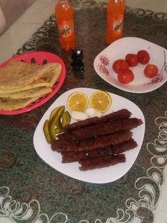 عکسی از دستور کباب کوبیده