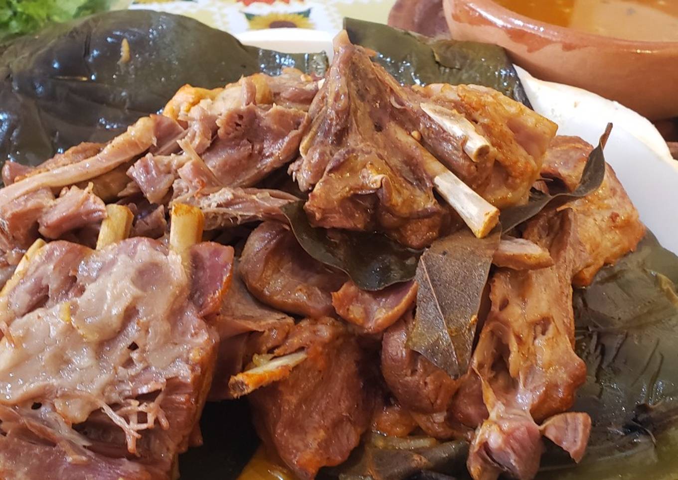 Barbacoa de borrego estilo Hidalgo en la olla Ninja Foodi