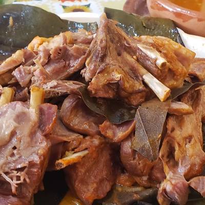 Barbacoa de borrego estilo Hidalgo en la olla Ninja Foodi Receta de Casa  Reimo- Cookpad
