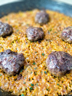 Una foto de Arroz con figatells