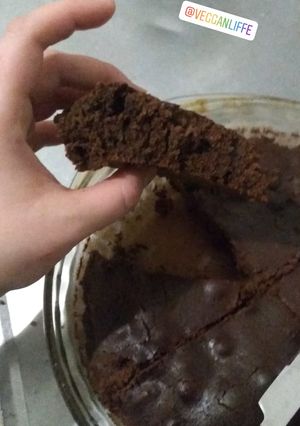 Una foto de Vegan brownie