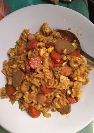 Foto resep Fusilli Tumis Pedas Manis