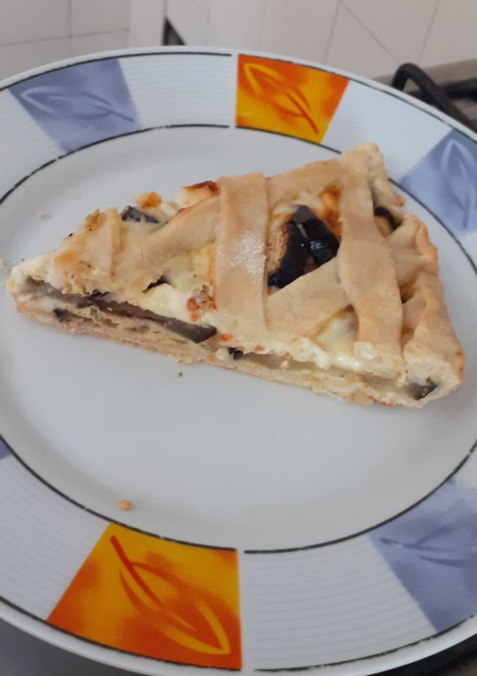 Una foto de Tarta de berenjenas diferente