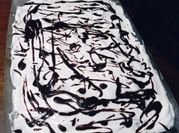 A picture of ice cream cake