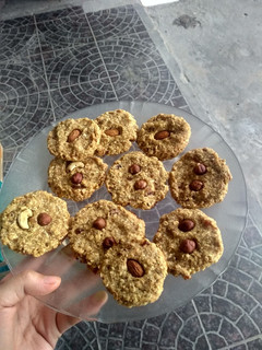 Una foto de 🍎Galletas de avena, manzana y dátiles (apto vegan)