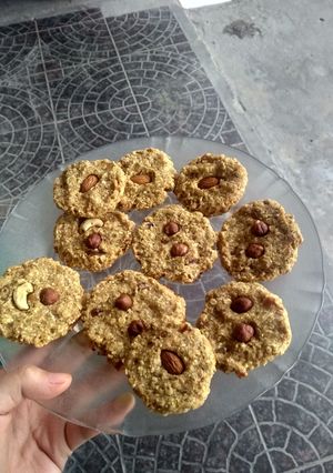 Una foto de 🍎Galletas de avena, manzana y dátiles (apto vegan)