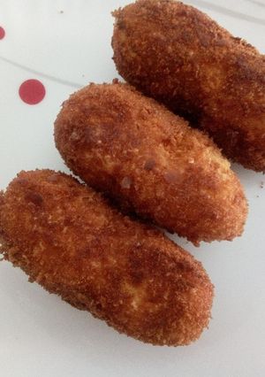 Una foto de Croquetas de papa y queso