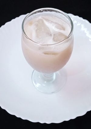 A picture of Apricot Milk shake.