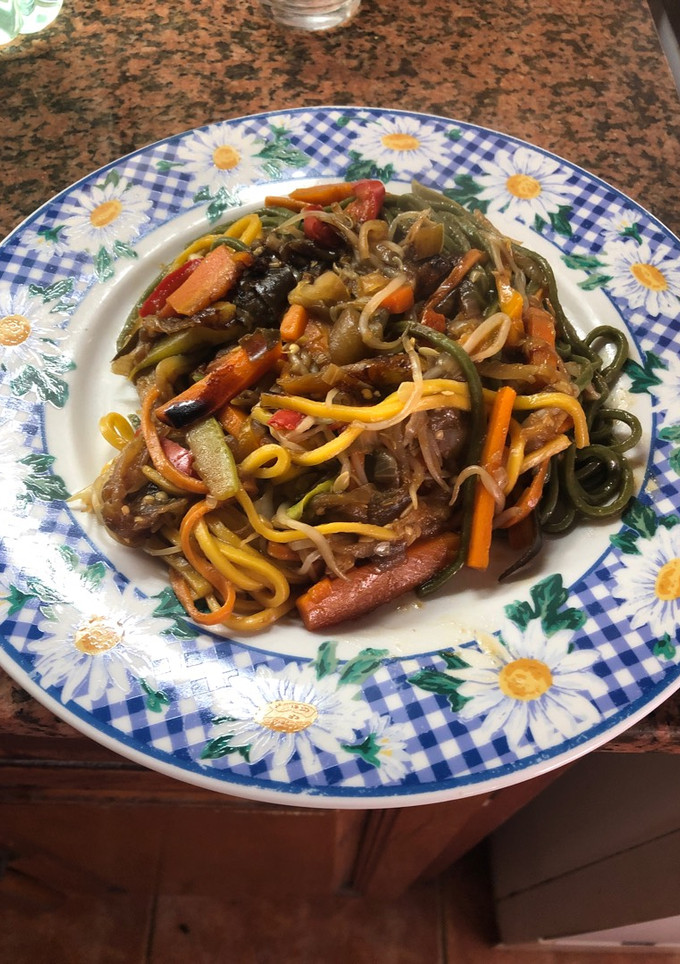 Una foto de Pasta de la huerta