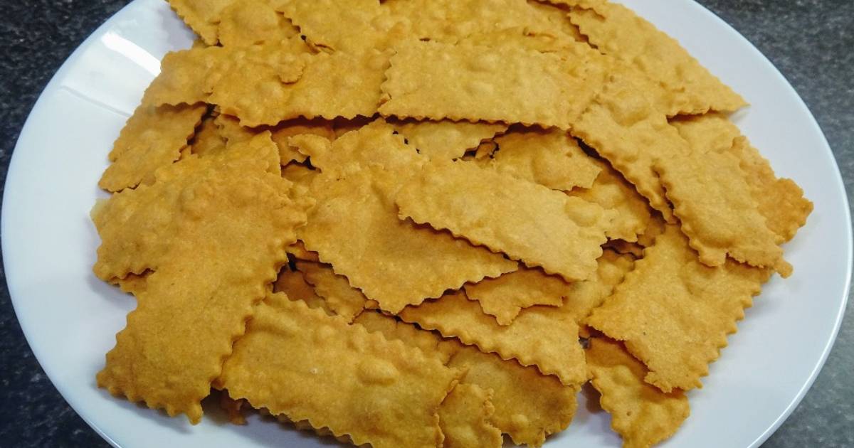 Crackers à la farine de pois chiches (vegan) de Florence  (@mes_repas_vegans) - Cookpad