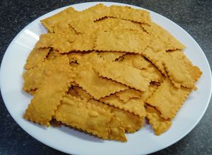 Une photo de Crackers à la farine de pois chiches (vegan)