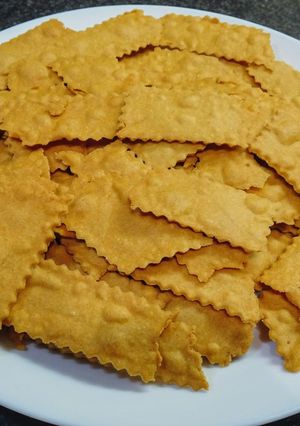 Une photo de Crackers à la farine de pois chiches (vegan)