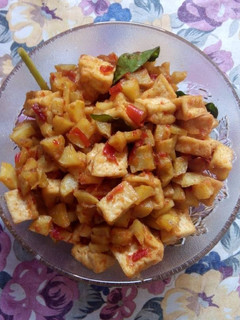 Foto resep Sambal goreng kentang & tahu