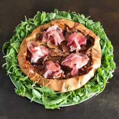 Galette all'olio e timo con ricotta di pecora gorgonzola fichi e noci-レシピのメイン写真
