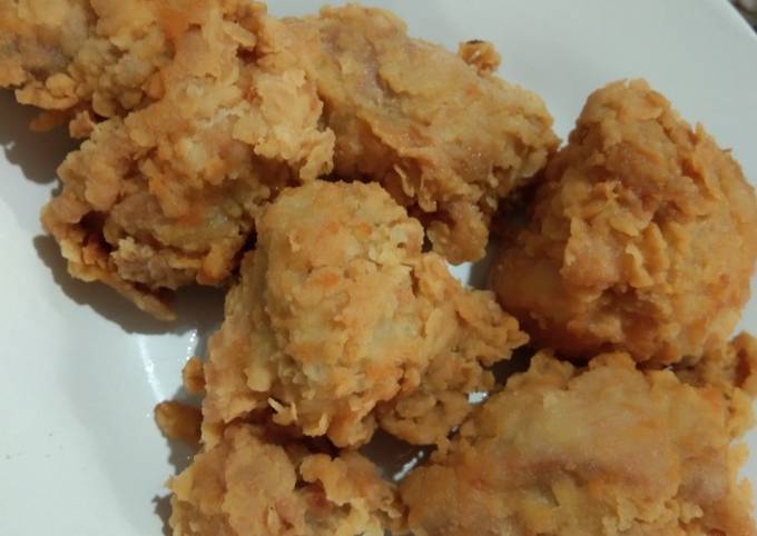 Resep ayam goreng tepung dijamin uenak