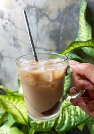Foto resep Es Kopi Susu Jelly (diet friendly)