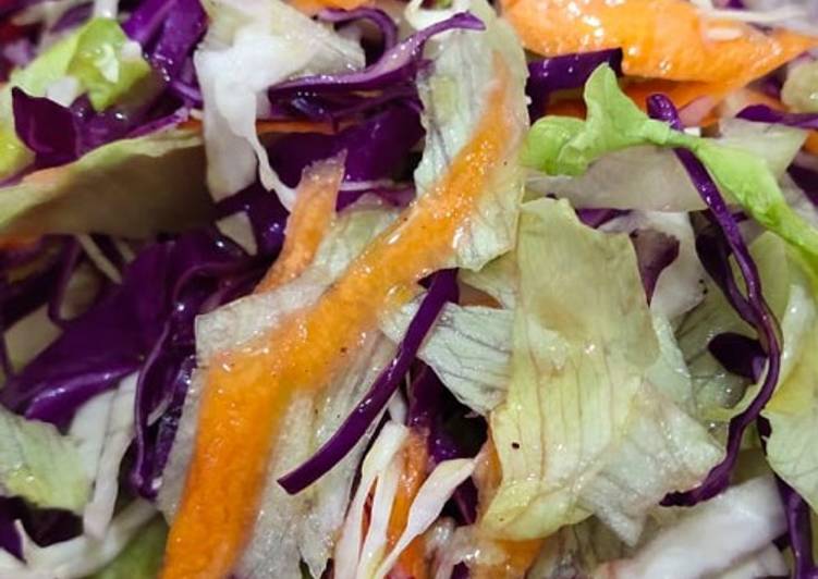 Langkah Mudah untuk Menyiapkan Salad sayur segar Anti Gagal