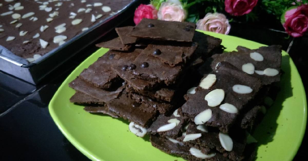 Resep Keripik Brownies/BronChips/Brownies Crispy oleh Dapur Azalea