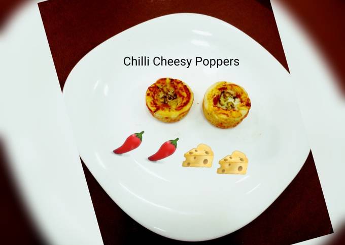 Easiest Way to Prepare Homemade Chilli Cheesy Poppers