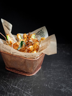 Una foto de Bastones de calabacín con queso - AirFryer