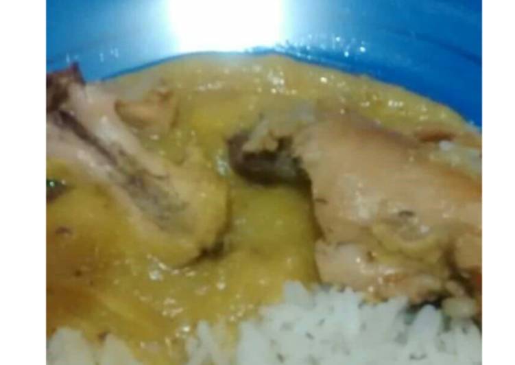 Ensopado de galinha caipira com arroz - Tudogosreceitas