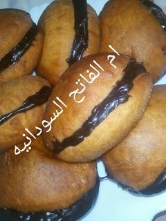 صورة لوصفة فطائر محشيه كريمة شوكولاته