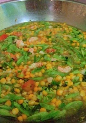 Foto resep Cah Buncis Jagung Udang