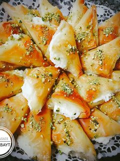 صورة لوصفة وربات بالقشطة