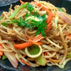 A picture of Piri piri butter noodles.